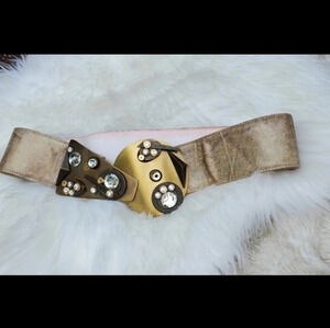 Vintage 80s Steampunk‎ Belt S
